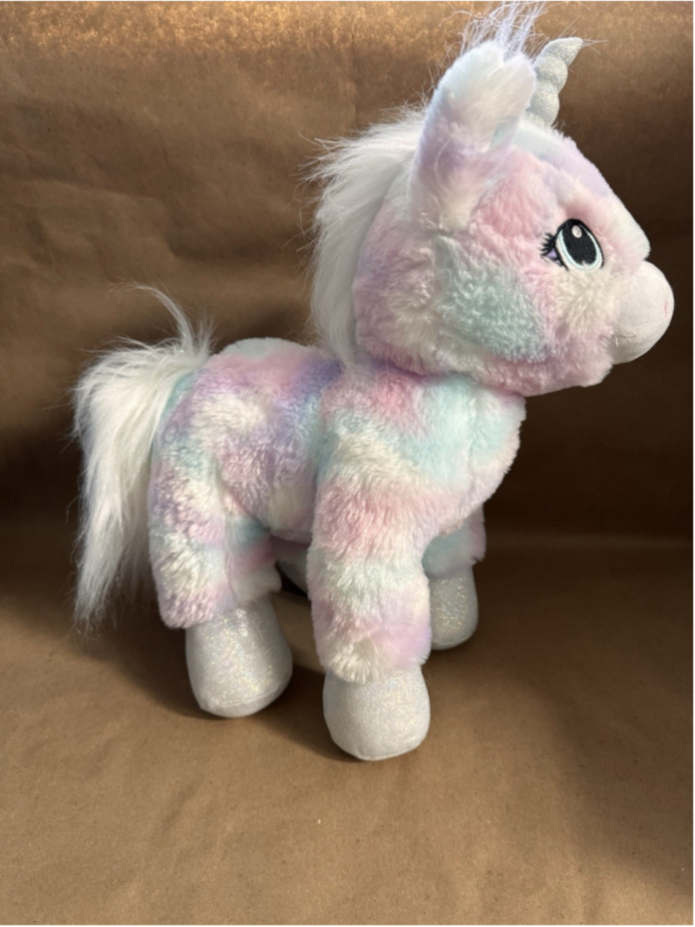 Build-A-Bear Beary Fairy Friends Enchanted Unicorn 2022 Rainbow Tag Attached - Picture 3 of 8